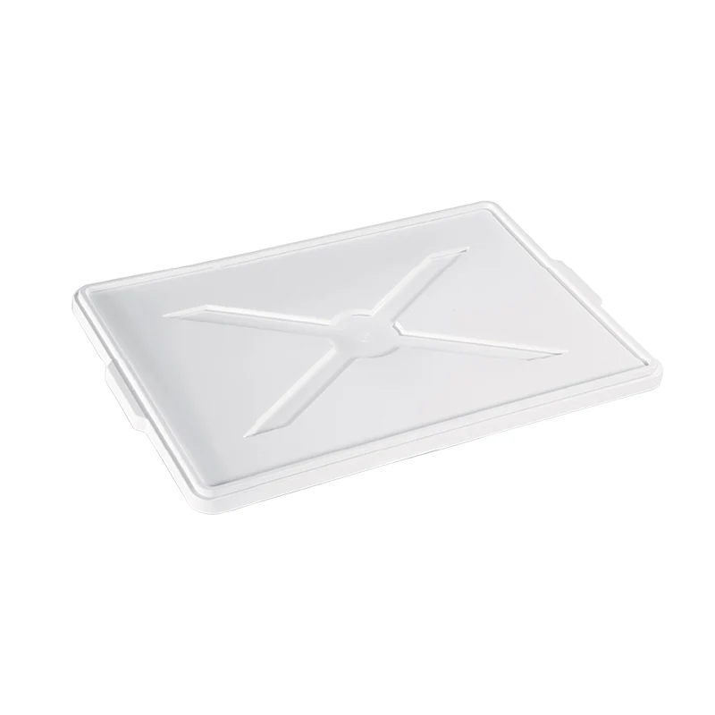 30 x 40 x H10 cm - Coperchio Per Cassetta Portaimpasto Rettangolare In Plastica