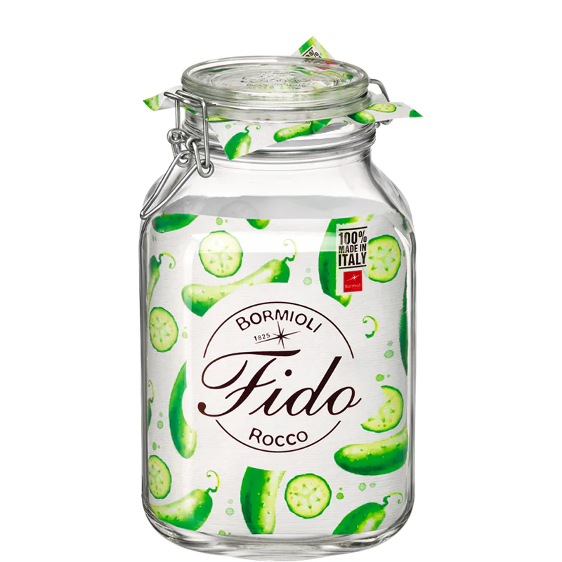 300 cl - Fido Vasetto Ermetico In Vetro - Set 6 Pz - Image 5