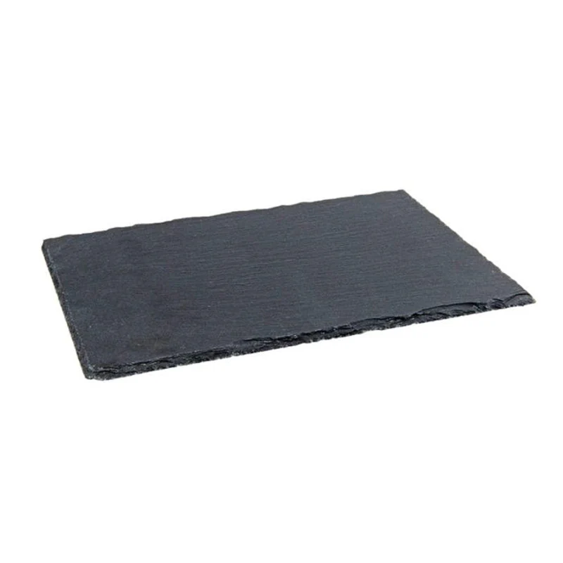 30x20 cm - Piatto Vassoio Rettangolare In Ardesia