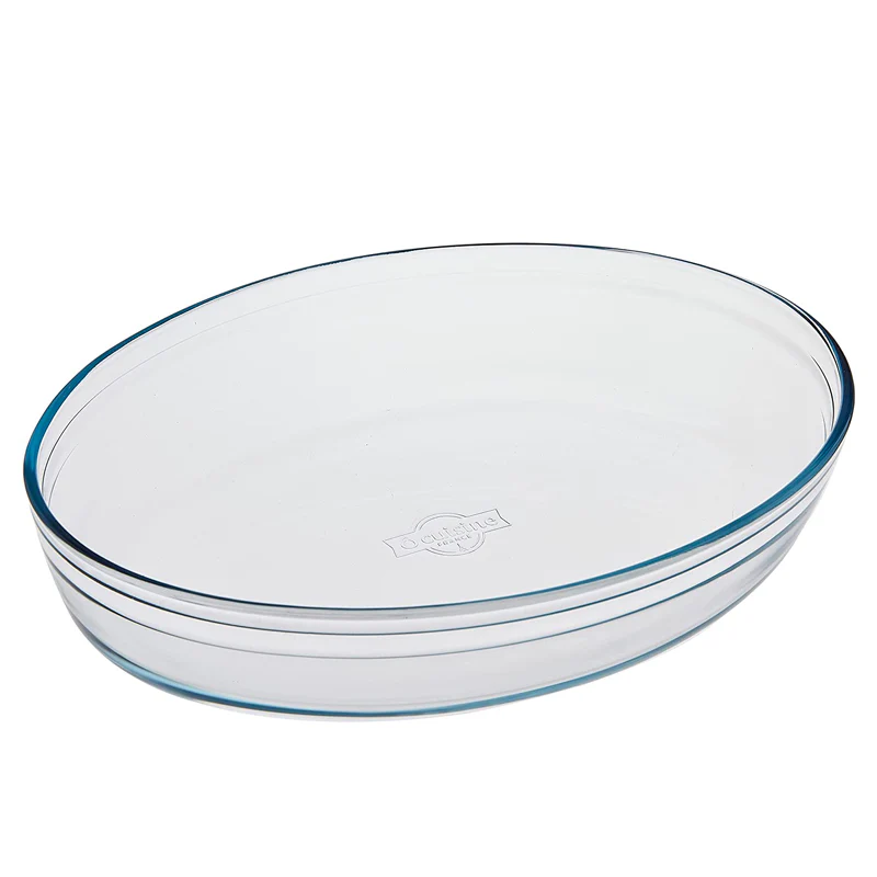 30x21 cm - Teglia Ovale In Vetro Borosilicato - Image 3