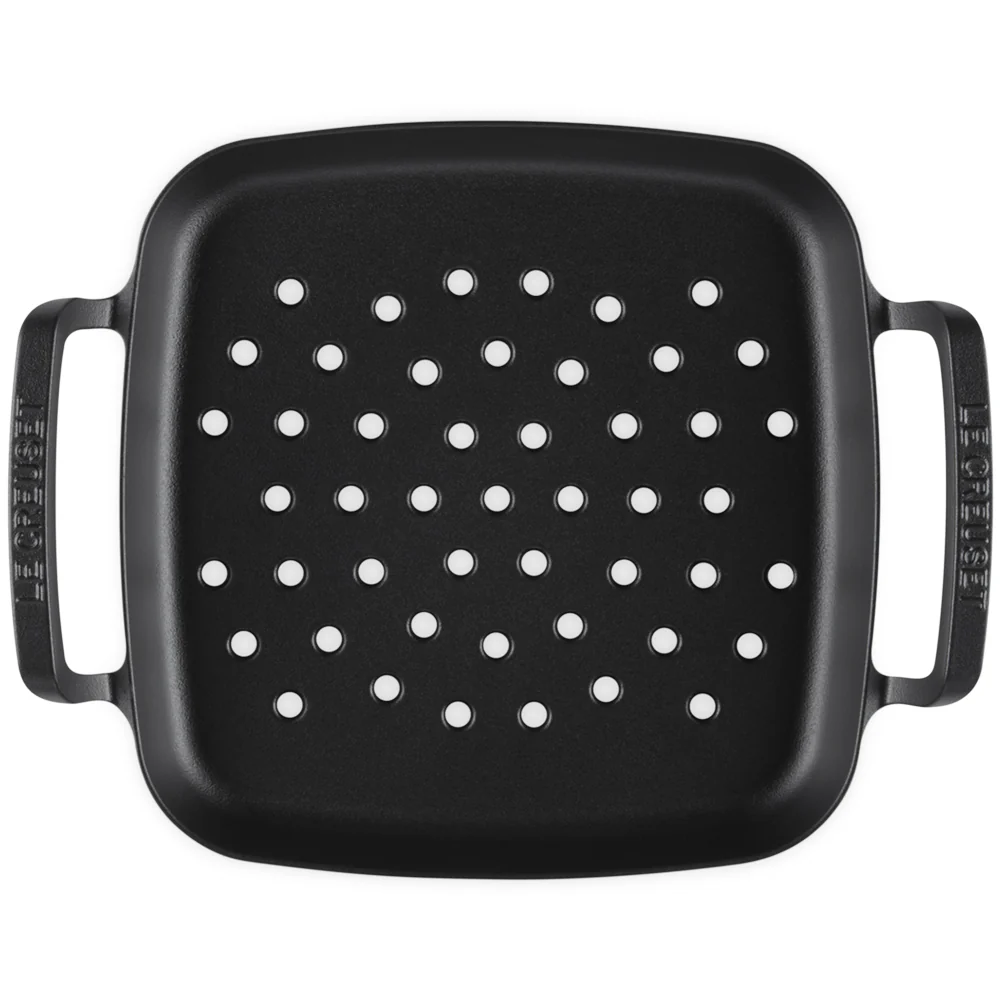 30x30 cm - BBQ Outdoor Grill Quadrato Forato In Ghisa - Image 4