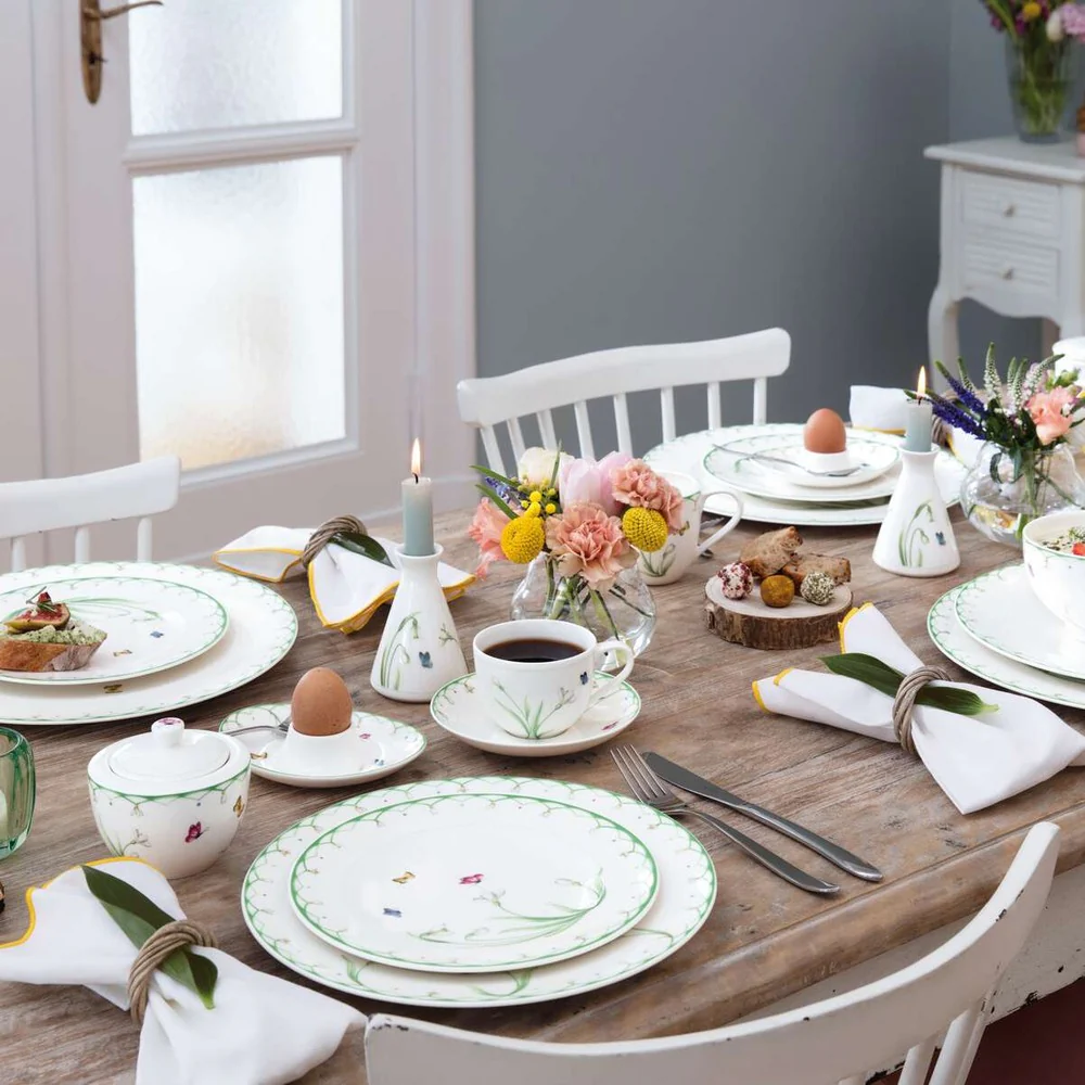 31.9 cm - Colorful Spring Piatto Presentazione Segnaposto In Porcellana Premium - Image 3