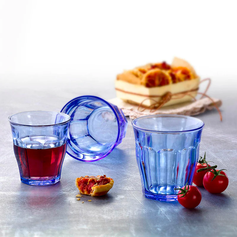31 cl - Picardie Bicchiere Acqua In Vetro Temperato - Set 4 Pz - Image 2