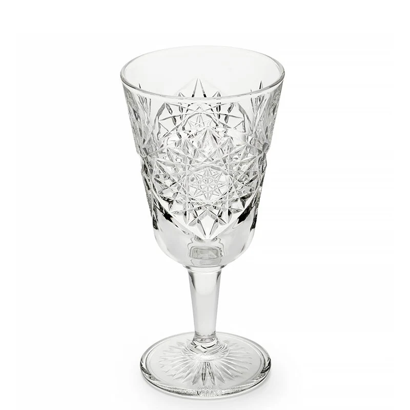 31 cl - Hobstar Calice Cocktail in Vetro - Set 12 Pezzi