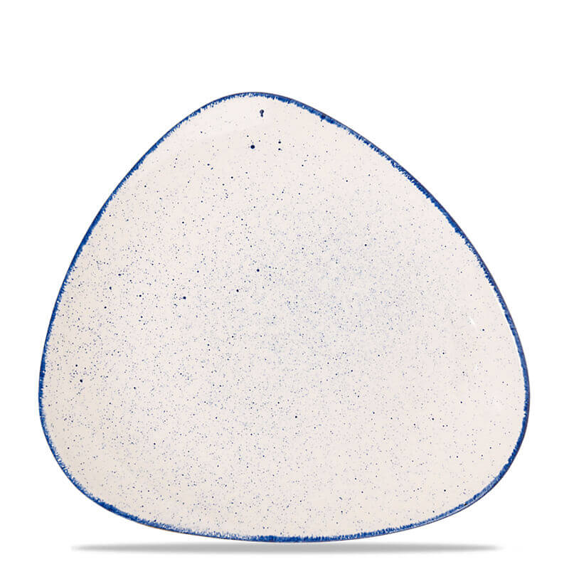 31 cm - Stonecast Piatto Piano Triangolare In Porcellana Vetrificata - Image 13