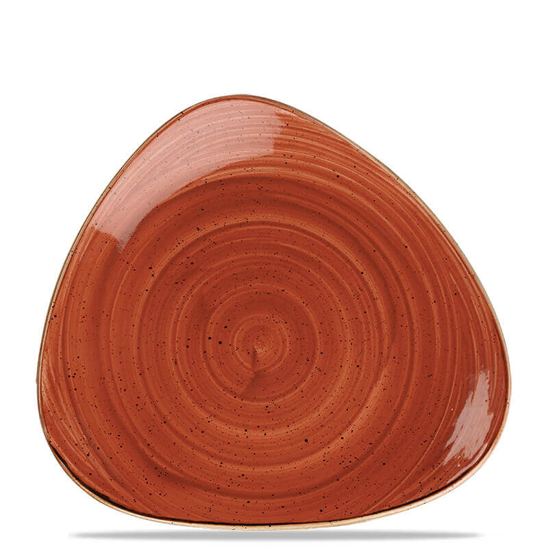 31 cm - Stonecast Piatto Piano Triangolare In Porcellana Vetrificata - Image 44