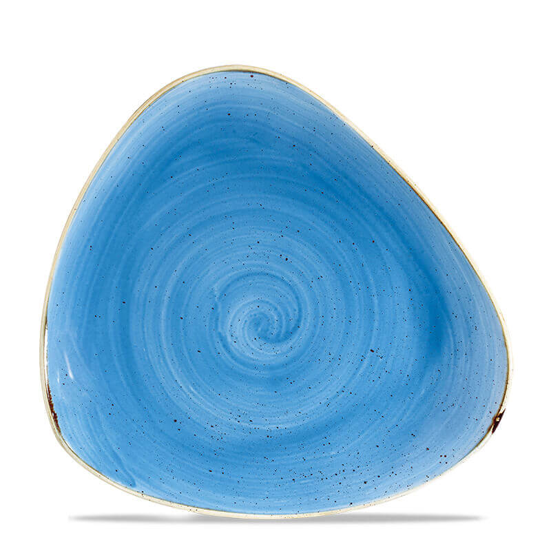 31 cm - Stonecast Piatto Piano Triangolare In Porcellana Vetrificata - Image 7
