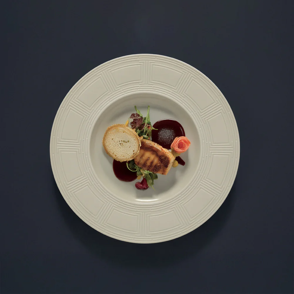 31 cm - Labyrinth Piatto Fondo Gourmet In Porcellana Set 4 Pz - Image 4
