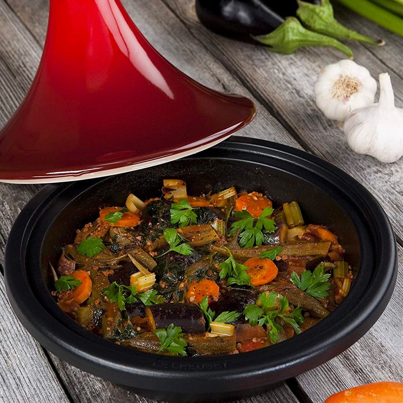 35 cm - Cocotte Tajine In Ghisa e Ceramica - Image 4