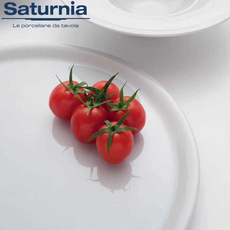 31 cm - Napoli Piatto Pizza In Porcellana - Set 6 Pz - Image 4