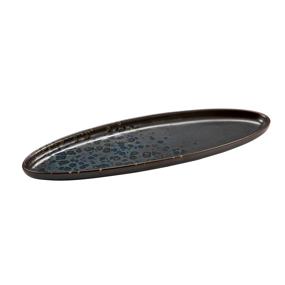 31x10 cm - Phobos Vassoio Ovale In Stoneware Set 6 Pz - Image 2