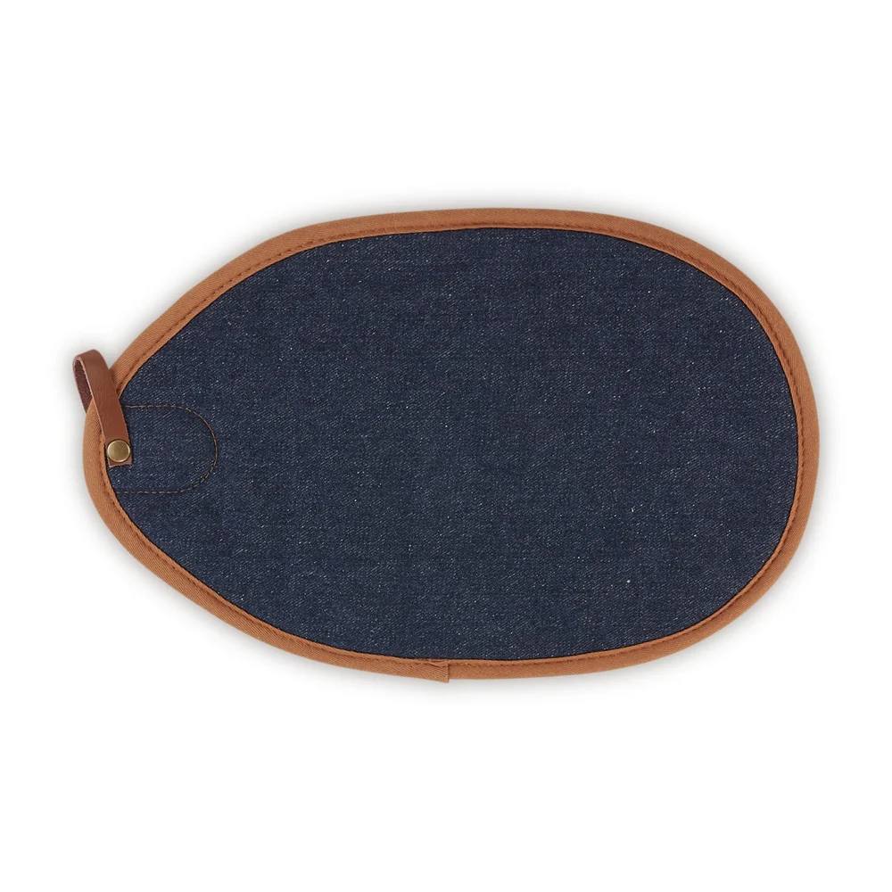 31x21 cm - Denim Guanto Presina In Denim - Image 5