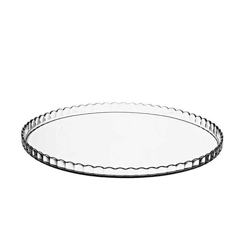 32.2 cm - Patisserie Piatto Torta In Vetro Opale - Image 2