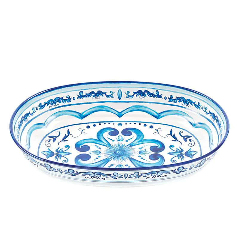 32.5x23 cm - Blues Coppa In Melamina - Set 2 Pz