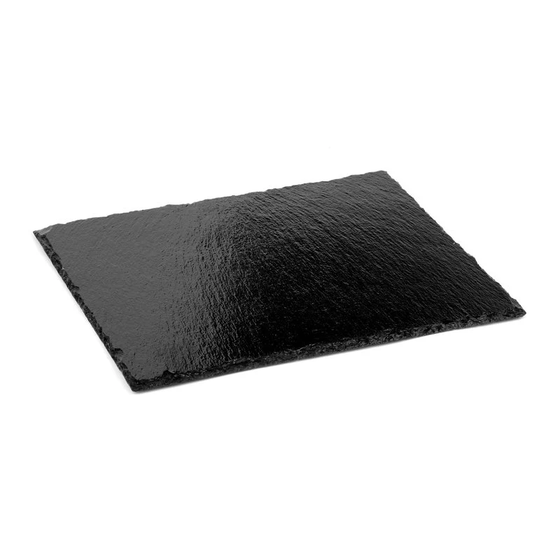 32.5x26.5 cm - Piatto Vassoio Rettangolare In Ardesia - Image 2
