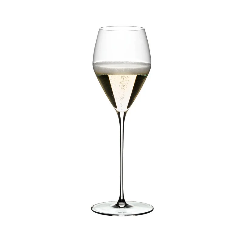 32.7 cl - Veloce Calice Flute in Vetro - Set 6 Pezzi