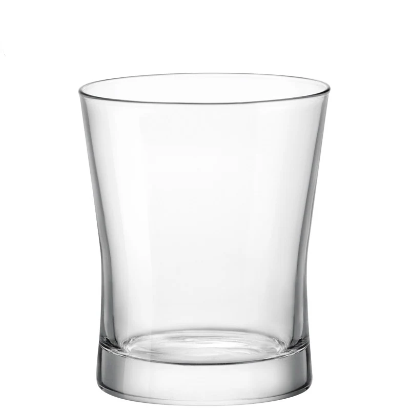 32 cl - Aura Bicchiere Acqua in Vetro - Set 3 Pezzi