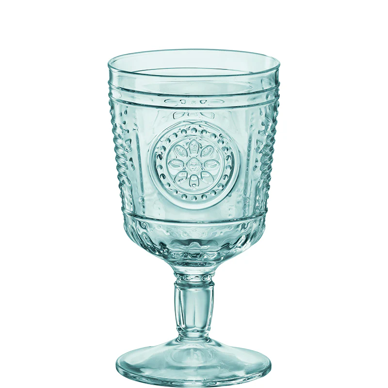 32 cl - Romantic Calice Acqua Barocco in Vetro Temperato - Set 4 Pezzi - Image 3