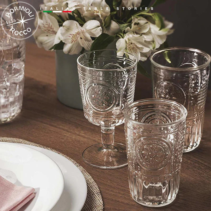 32 cl - Romantic Calice Acqua in Vetro - Set 6 Pezzi - Image 2