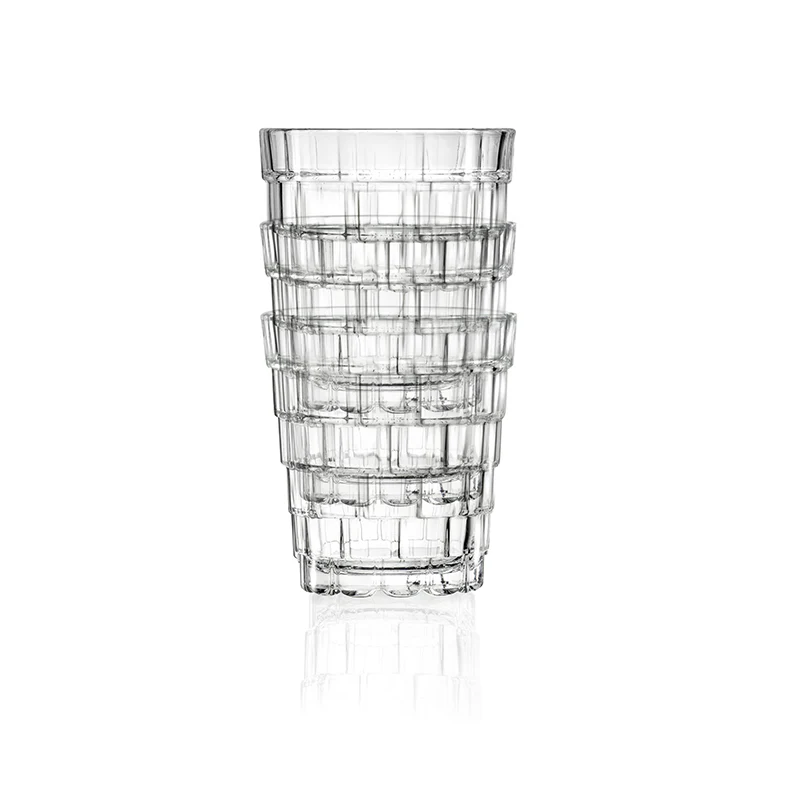32 cl - Stack Bicchiere Acqua in Vetro - Set 6 Pezzi - Image 3