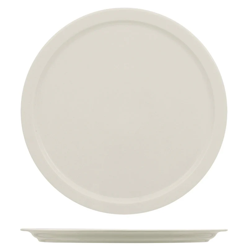 32 cm - Prime Piatto Pizza In Porcellana - Set 6 Pz