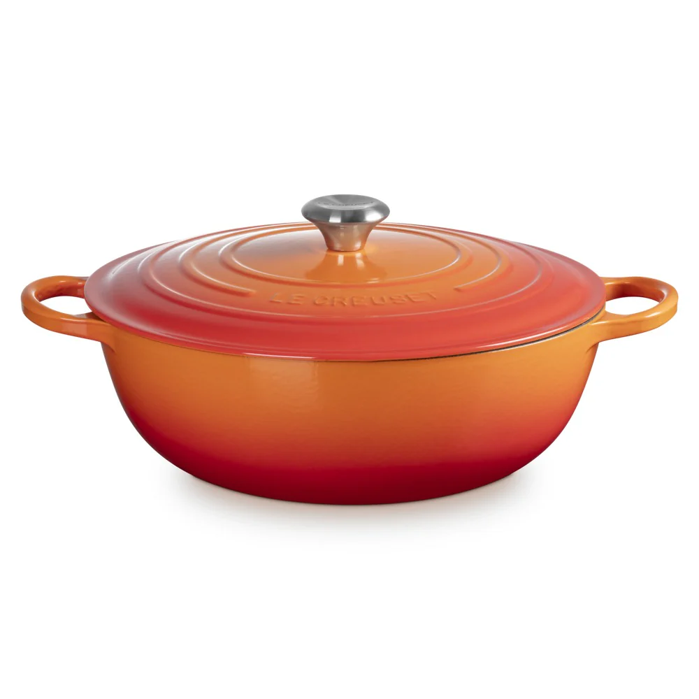 32 cm - Evolution Marmitta Casseruola Rotonda In Ghisa Vetrificata - Image 13