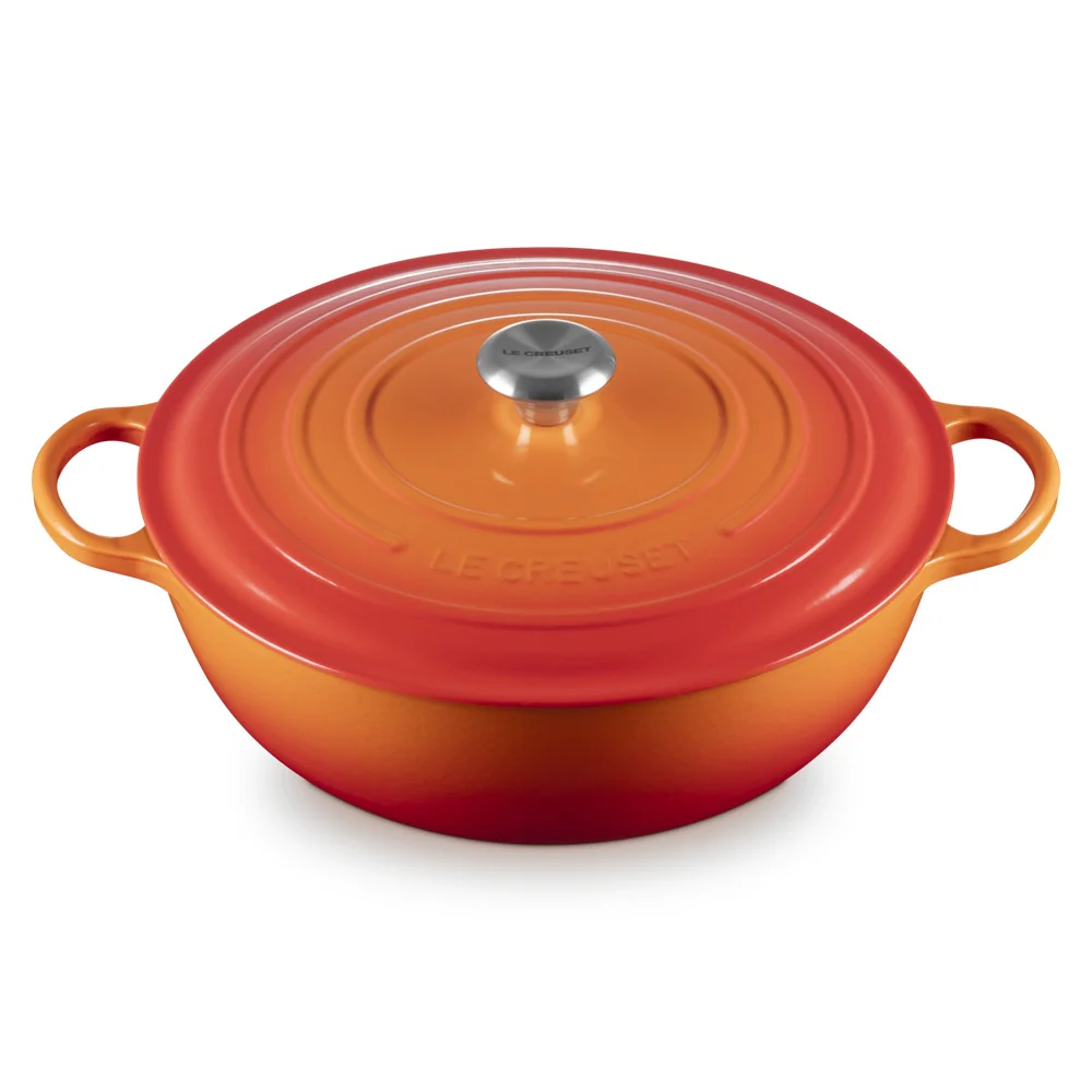 32 cm - Evolution Marmitta Casseruola Rotonda In Ghisa Vetrificata - Image 14