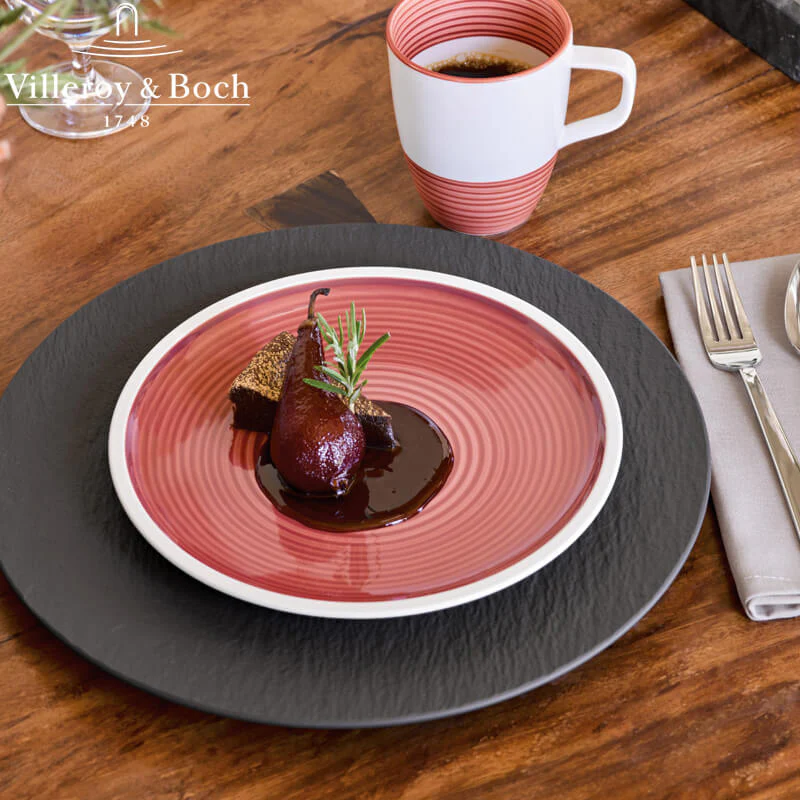 32 cm - Manufacture Rock Piatto Pizza In Porcellana - Set 6 Pz - Image 4