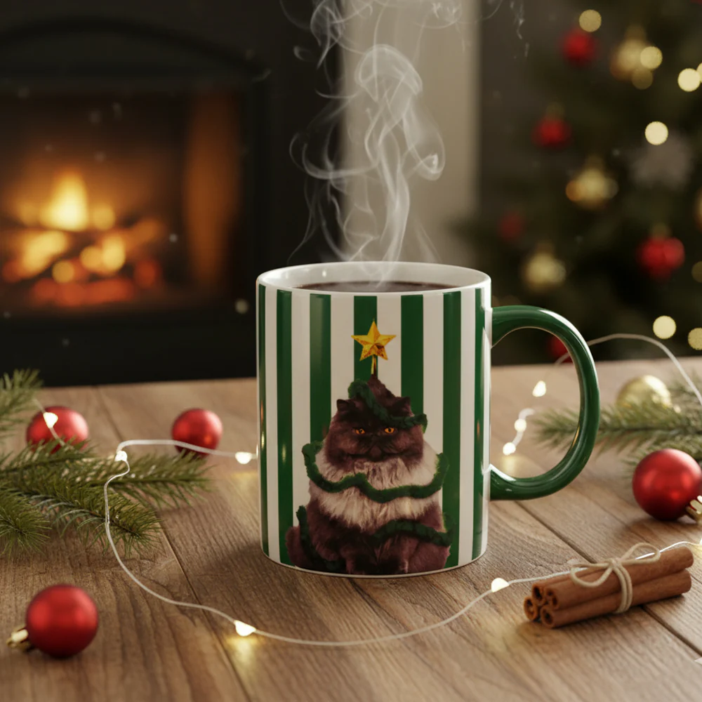 33 cl - Mykonos Tazza Mug In New Bone China - Image 4
