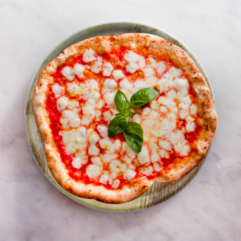 33 cm - Flour Piatto Pizza In Porcellana - Set 6 Pz - Image 2