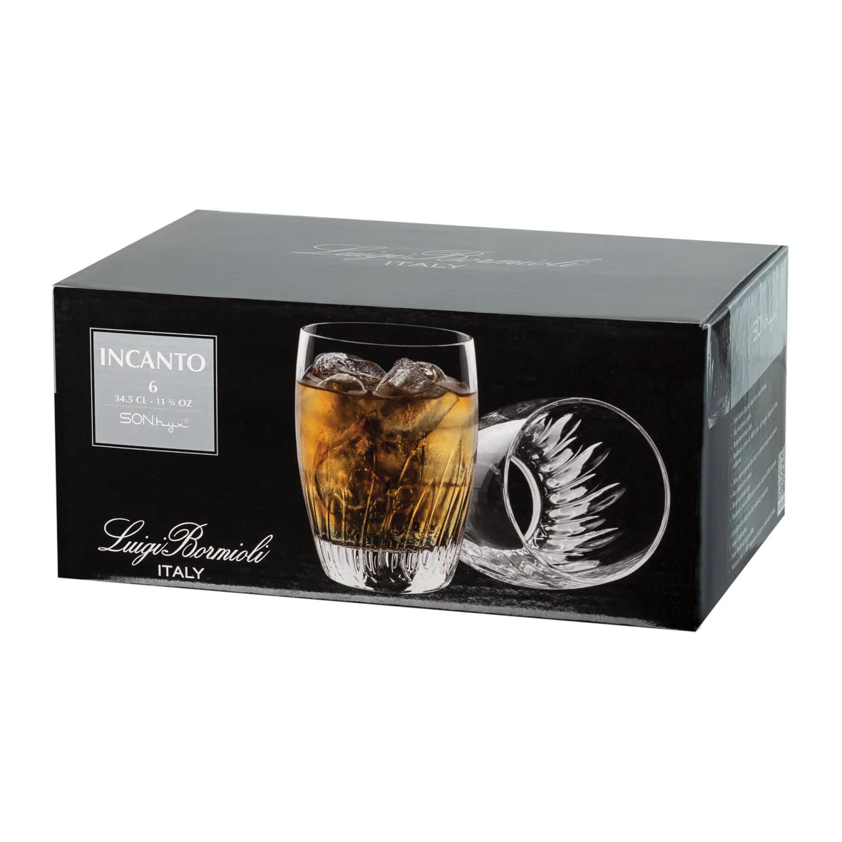 34.5 cl - Mixology Bicchiere Whisky in Vetro - Set 6 Pezzi - Image 4