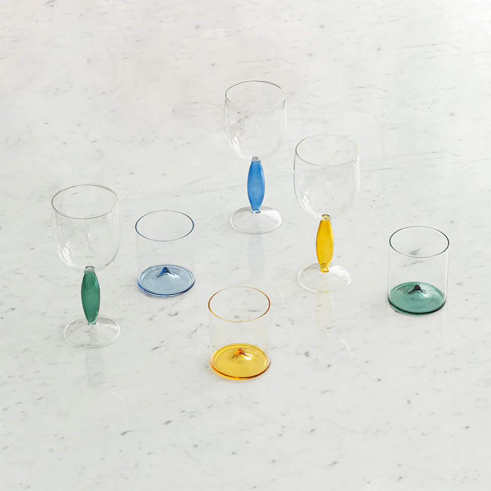 34.5 cl - Discobolo Bicchiere Acqua In Vetro Set 4 Pz - Image 4