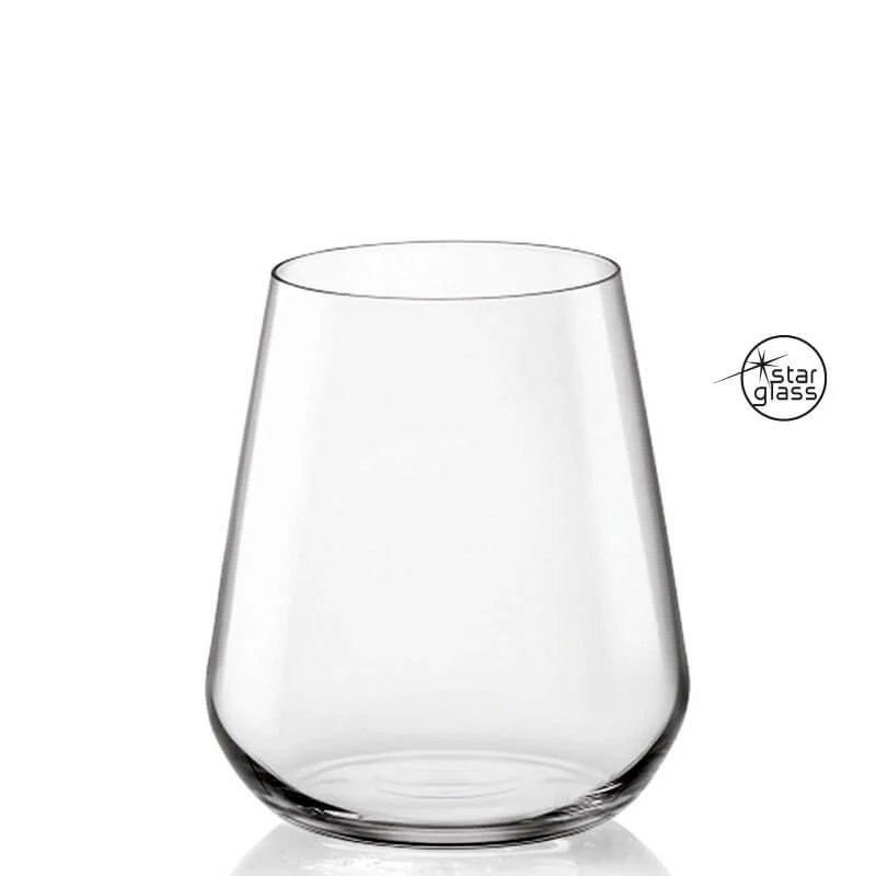 34 cl - InAlto Uno Bicchiere Acqua in Vetro - Set 6 Pezzi - Image 4