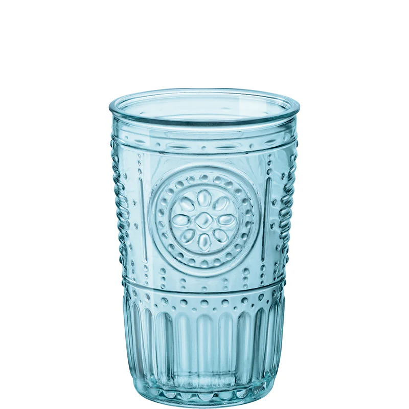 34 cl - Romantic Bicchiere Acqua in Vetro - Set 4 Pezzi - Image 3