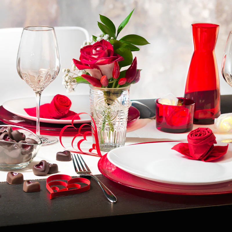 34 cl - Romantic Bicchiere Acqua in Vetro - Set 6 Pezzi - Image 3