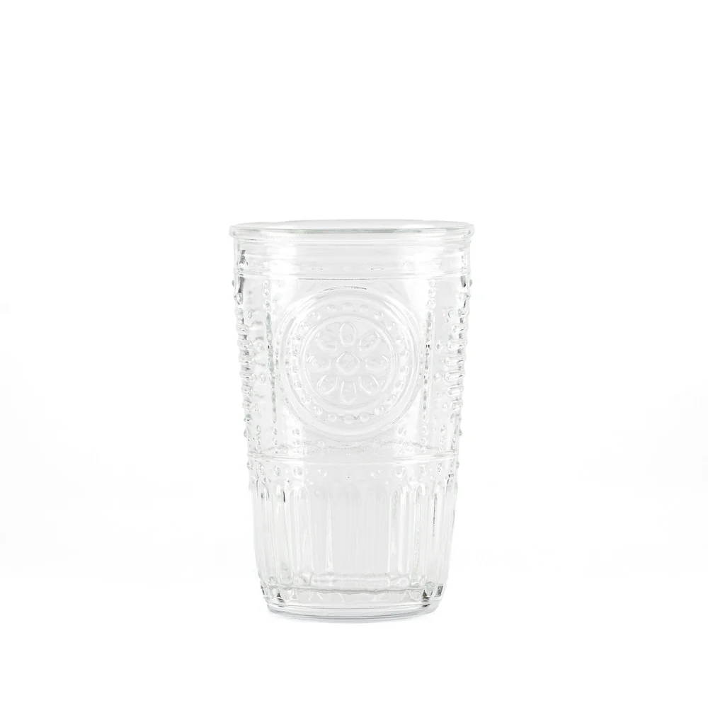 34 cl - Romantic Bicchiere Acqua in Vetro - Set 6 Pezzi - Image 5