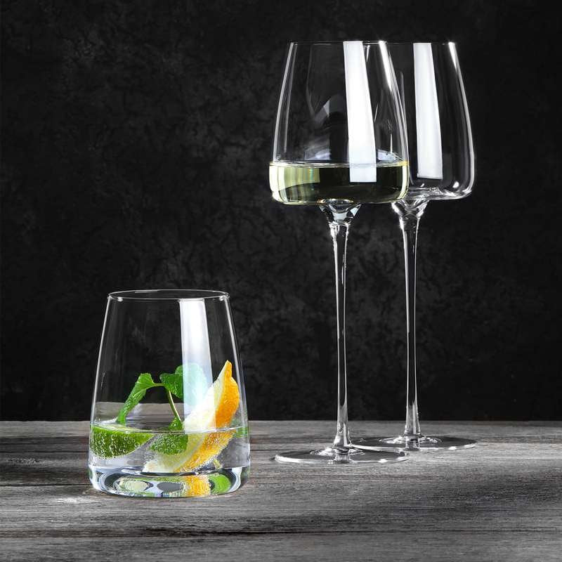 34 cl - Vision Fresh Calice Vino Bianco in Vetro - Set 2 Pezzi - Image 2