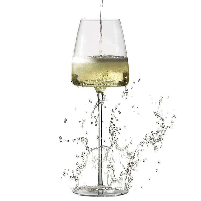 34 cl - Vision Fresh Calice Vino Bianco in Vetro - Set 2 Pezzi - Image 3