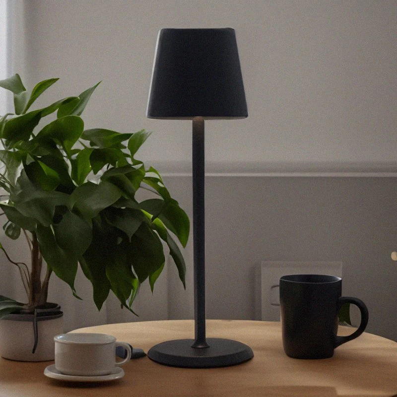 34 cm - Lumiere Lampada Da Tavolo In Alluminio - Image 10