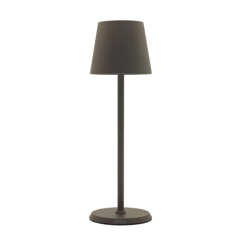 34 cm - Lumiere Lampada Da Tavolo In Alluminio - Image 3
