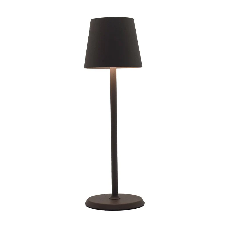 34 cm - Lumiere Lampada Da Tavolo In Alluminio - Image 4