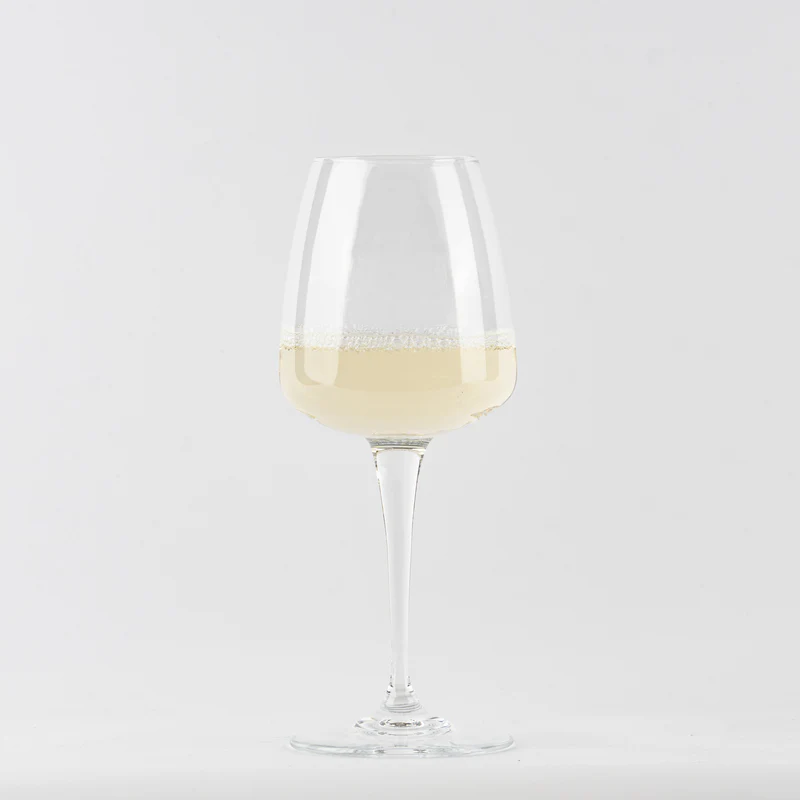35 cl - Aurum Calice Vino Bianco in Vetro - Set 6 Pezzi