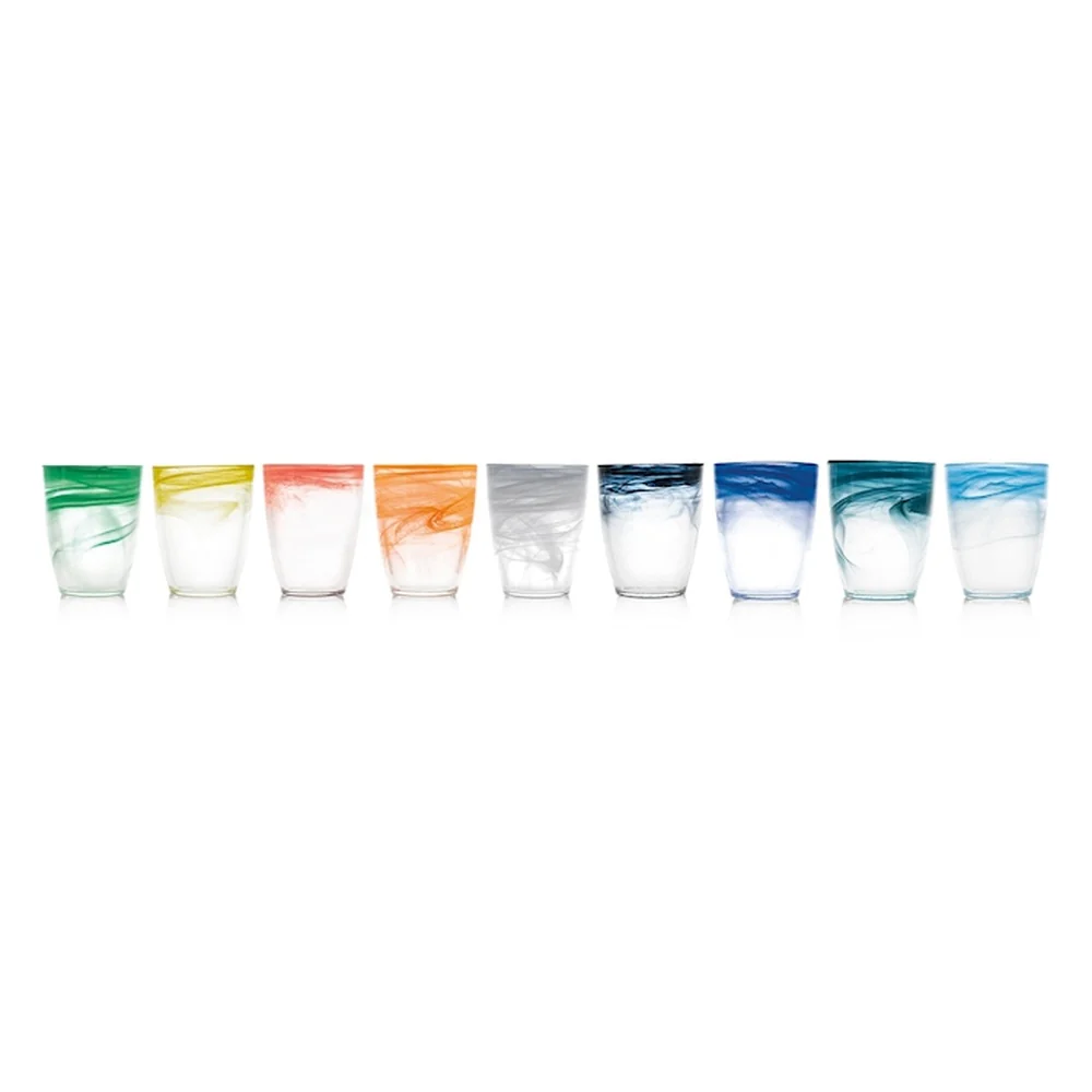 35 cl - Alabastro Bicchiere Acqua In Vetro - Set 9 Pz - Image 2