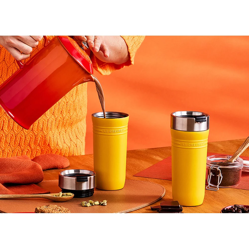 35 cl - On The Go Tazza Mug Da Viaggio In Acciaio Inox - Image 36