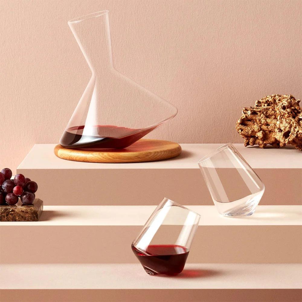 35 cl - Balance Bicchiere Vino Rosso - In Vetro - Set 2 Pz - Image 3