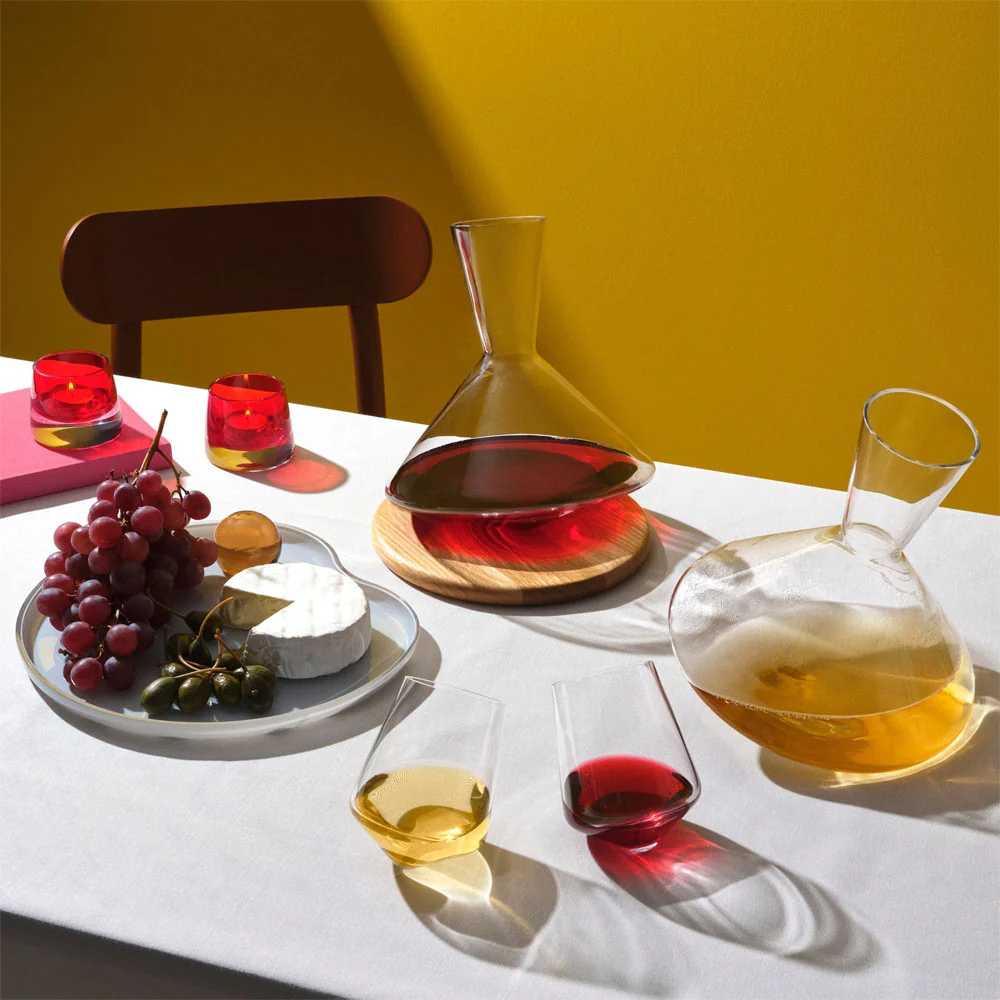 35 cl - Balance Bicchiere Vino Rosso - In Vetro - Set 2 Pz - Image 5