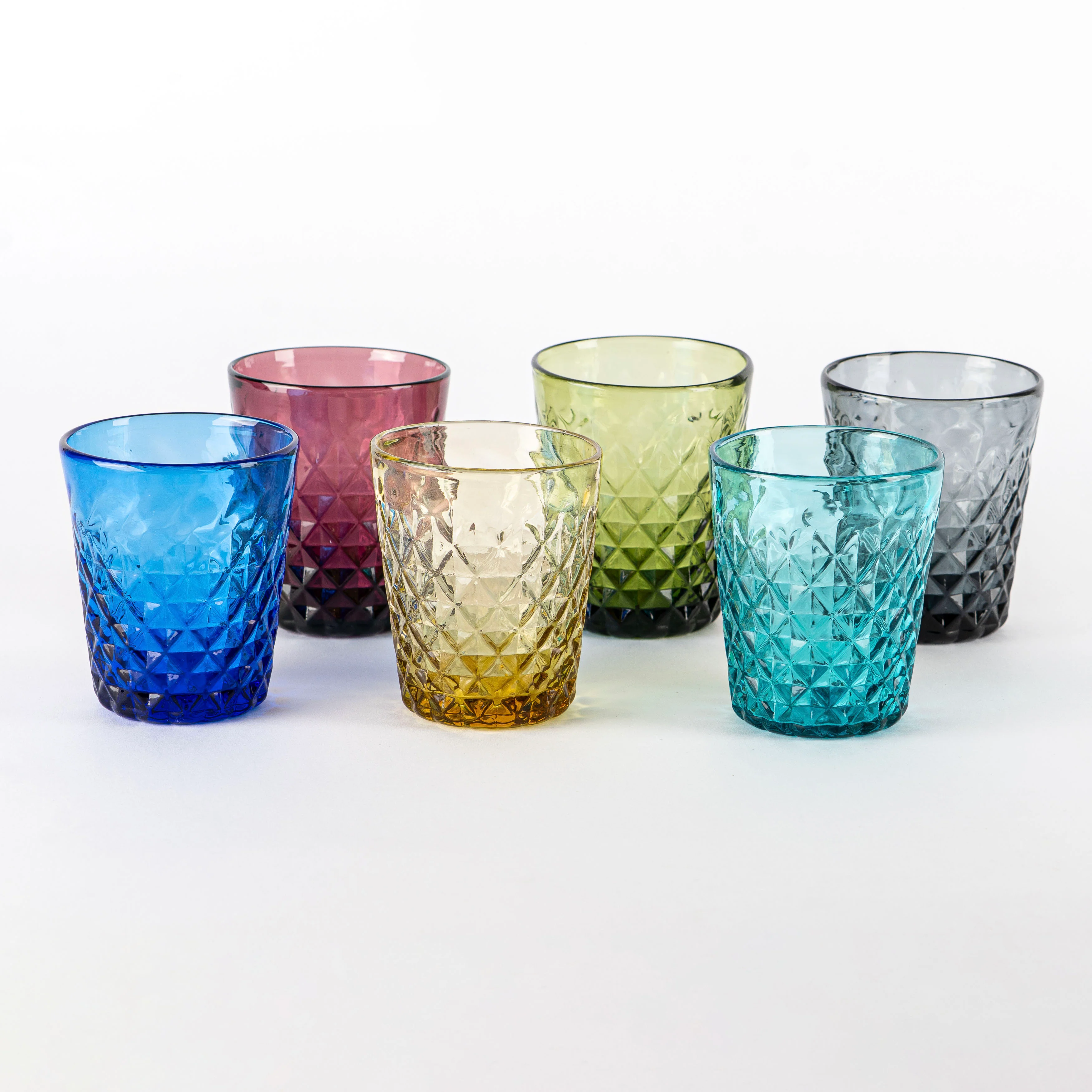 35 cl - Balloton Bicchiere Acqua in Vetro Soffiato - Set 6 Pezzi - Image 2