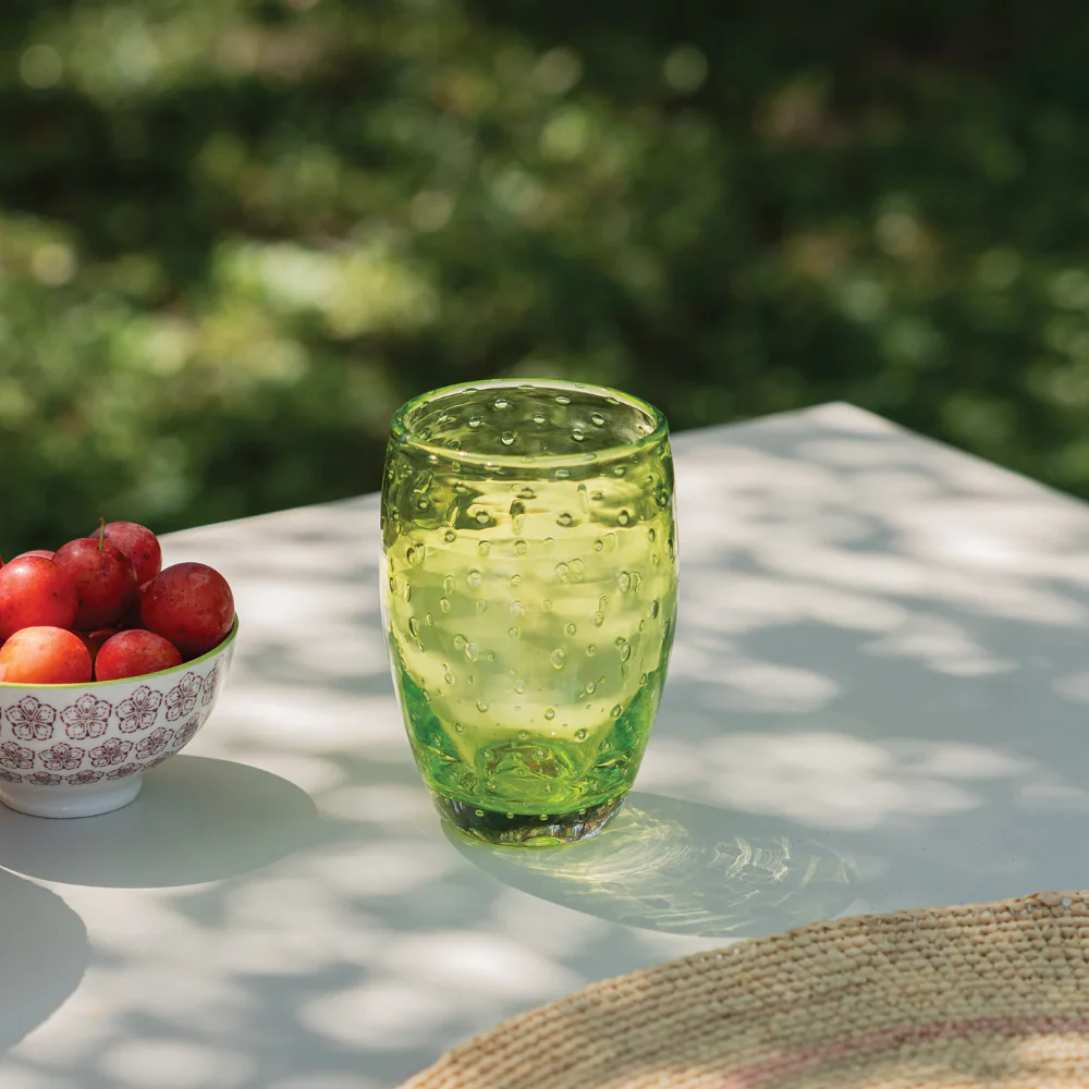 35 cl - Bolicante Bicchiere Acqua Bolle in Vetro Soffiato - Set 6 Pezzi - Image 17