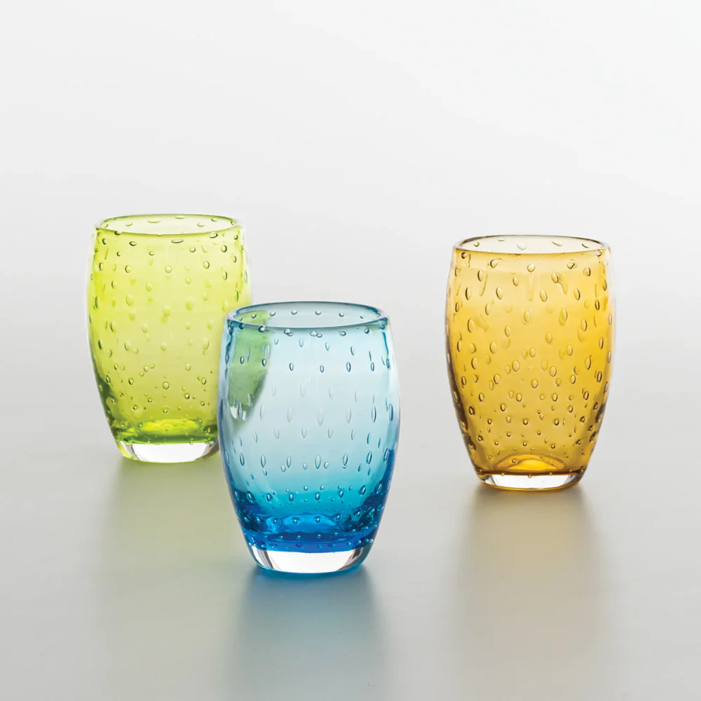 35 cl - Bolicante Bicchiere Acqua Bolle in Vetro Soffiato - Set 6 Pezzi - Image 29