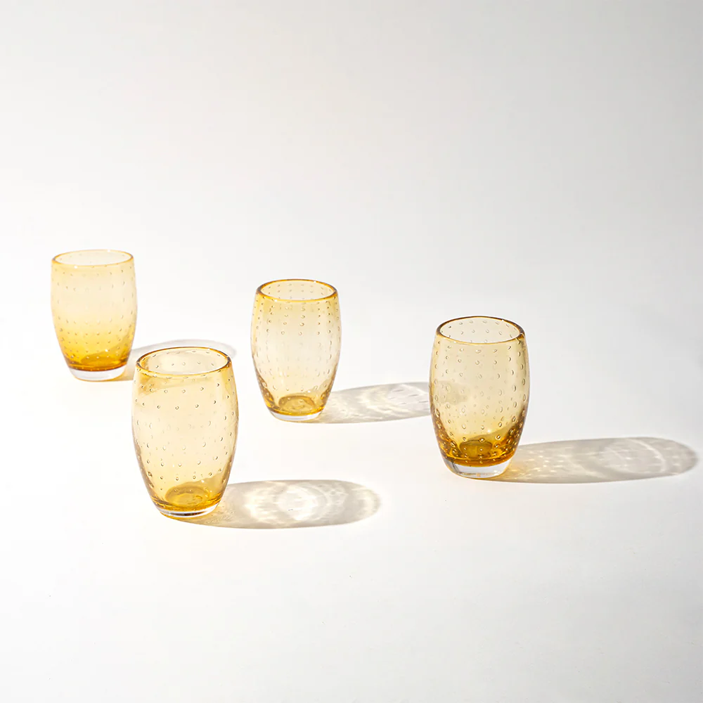35 cl - Bolicante Bicchiere Acqua Bolle in Vetro Soffiato - Set 6 Pezzi - Image 36